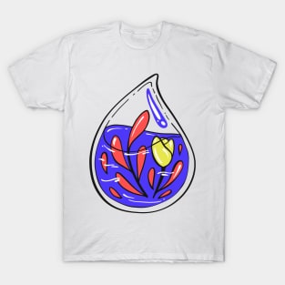 Polyamorous Potion Terrarium Hidden colors T-Shirt